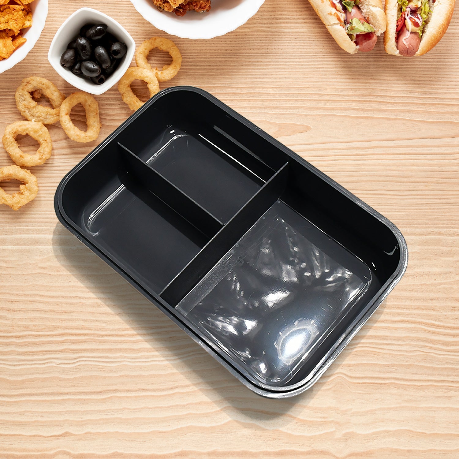 2809 Lunch Box Flex Lock Plastic Liner Lunch Container, Portable Tableware Set for Kid Adult Student Children Keep Food Warm 2809 Lunch Box Flex Lock Plastic Liner Lunch Container, Portable Tableware Set for Kid Adult Student Children Keep Food Warm